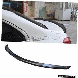 メルセデスベンツW205Cクラス用カーボンファイバーリアトランクスポイラーブーツウィング Carbon Fiber Rear Trunk Spoiler Boot Wing For