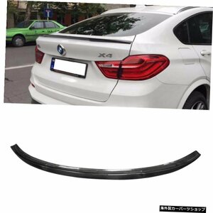 BMW F26 X4 2014-UPボディキット用リアルカーボンファイバーリアトランクスポイラーウィング Real Carbon Fiber Rear Trunk Spoiler Wing