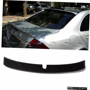 メルセデスベンツW211EクラスE300E430E500 E55 E63AMGセダン2004-2009 Carbon Fiber Rear Roof Spoiler Wing Lip Fits For Mercedes Benz