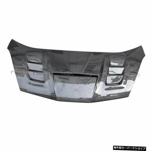 Honda Fit Jazz Ge 2009-2013カースタイリング用カーボンファイバーフロントフードエンジンカバーボンネット Carbon Fiber Front Hood Eng