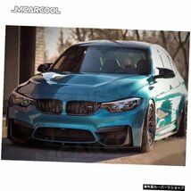 【カーボンファイバー】カーボンファイバー素材フロントバンパーリップスポイラーFRPフラップエプロンBMW4シリーズM3M4F80 F82 F83 2014 2_画像3