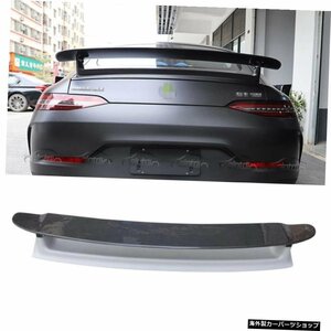 カーボンファイバー製リアトランクスポイラーウィングブーツはメルセデスベンツAMGGT50GT53に適合 Carbon Fiber Rear Trunk Spoiler Wing