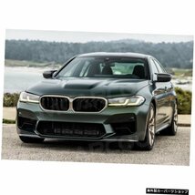 【カーボンファイバー2スラット】BMW5シリーズG30G38F90M52020-2022トリムストリップフロントキドニーグリルフードグリル用カーボンファイ_画像4