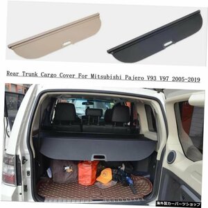 Mitsubishi Pajero V93 V97 2005-2019リアトランクカーゴカバーパーティションカーテンスクリーンシェードセキュリティシールドアクセサリ