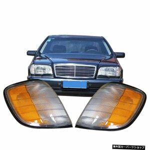 CAPQX USA For Benz W140 S280 S300 S320 S500 S600 1992-98フロントサイドフェンダーライトコーナーターンライトヘッドライトマーカーシ