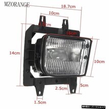 BMW E30 318i 318is 325i 325is 325e 325es325iXフォグランプハウスクリスタルレンカバー用フォグライトアセンブリフロントバンパーフォグ_画像4