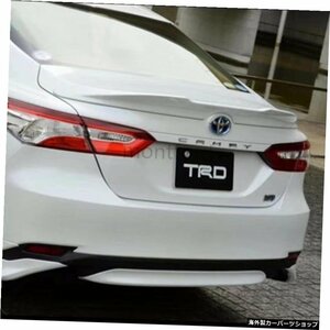 SHCHCG For Toyota Camry Spoiler 2018 ABSプラスチック素材プライマーカラーリアブーツトランクウィングリアルーフスポイラーカーアクセ