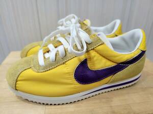 美品 99年製 nike cortetz レイカーズ 22.5cm ナイキ コルテッツ L.A. lakers 90年代 ビンテージ