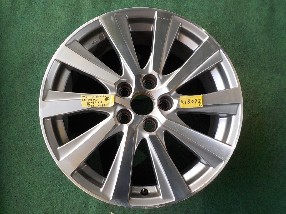 超安い品質 - トヨタ トヨタ 4本 純正オプション18インチホイール SAI ...