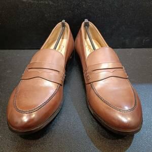  Romeo Gigli (ROMEO GIGLI) original leather Loafer 40