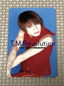 【未使用】テレホンカード　西川貴教　T.M.Revolution PATI PATI