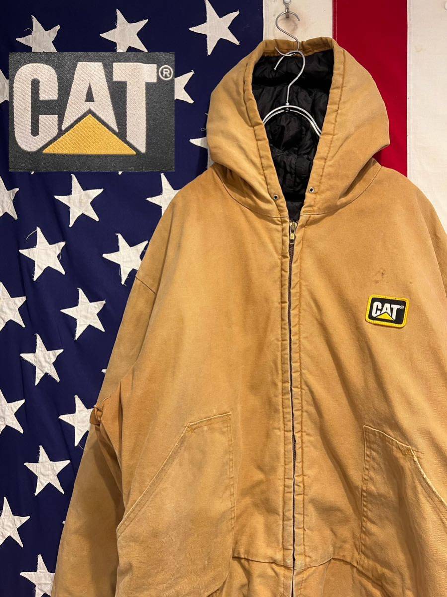 CAT ダックジャケット キャタピラー USA製 90S ワークウェア iceberg.md
