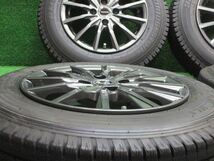 中古 ホイールタイヤ 4本 155/80R14 2016年製 7分山 ブリヂストン バルミナ AR12 スタッドレス タイヤ ブリヂストン ブリザック VL1_画像3