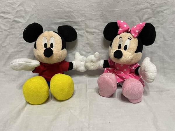 ★送料無料★【 Mickey & Minnie 】ミッキーとミニーのぬいぐるみ / 非売品 限定品
