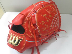 ★ 新品 ウイルソン Wilson Staff 硬式 野球 投手用 11.75インチ WBW101027 Eオレンジ サイズL グラブ ウィルソン 未使用