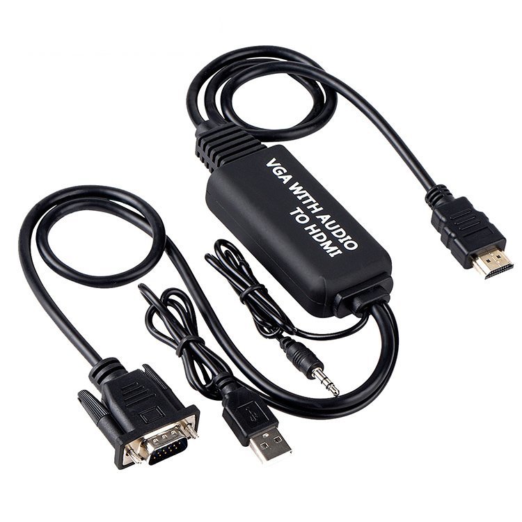 送料無料（一部地域を除く） VGA→HDMI 変換ケーブル 2m VGAからHDMI VGHD20-030BK HORIC 