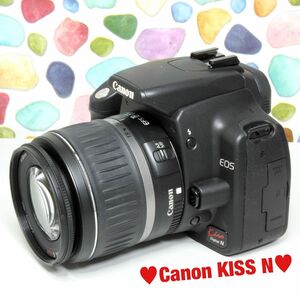 ◇Canon キャノン EOS KISS digital N ◇純正レンズキット ◇大人気一眼レフ♪