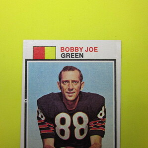1973 Topps Football #377 Bobby Joe Greenの画像3