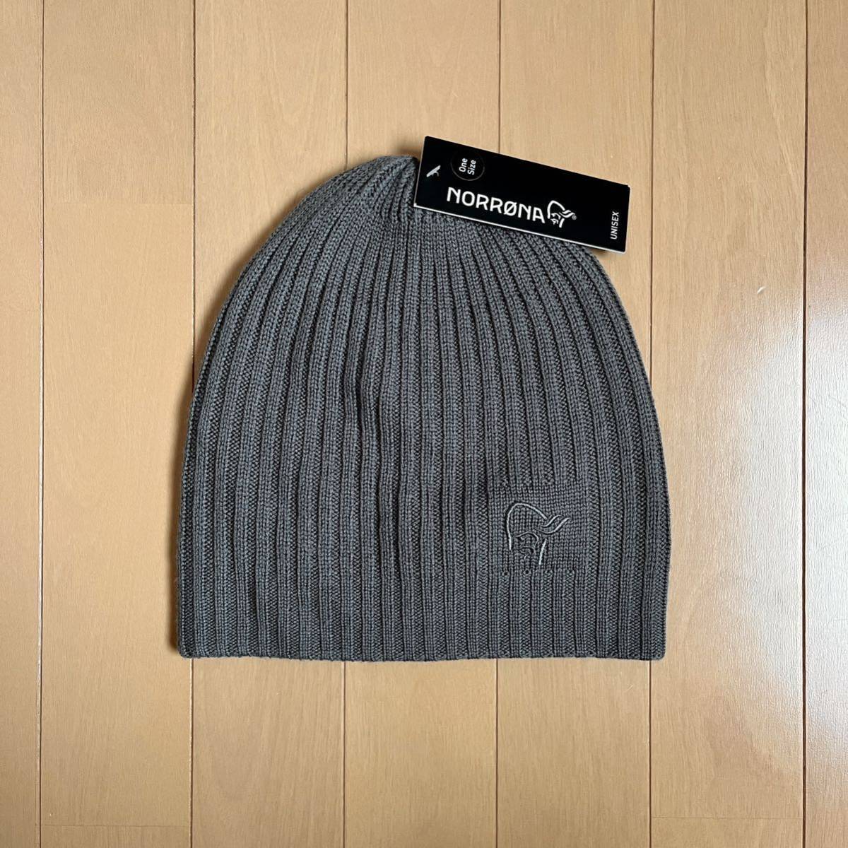 新品未使用 フルマークス ノローナ NORRONA ビーニー ウール