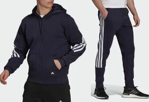  бесплатная доставка новый товар adidas M FI 3S DK полный Zip Parker & брюки XL