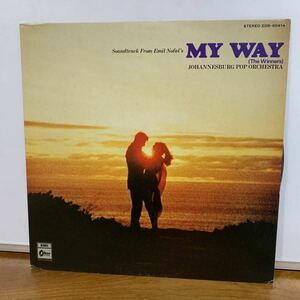 【22120904HT】レコード/LPレコード/my way/マイ・ウェイ/サウンドトラック/動作未確認/現状渡し