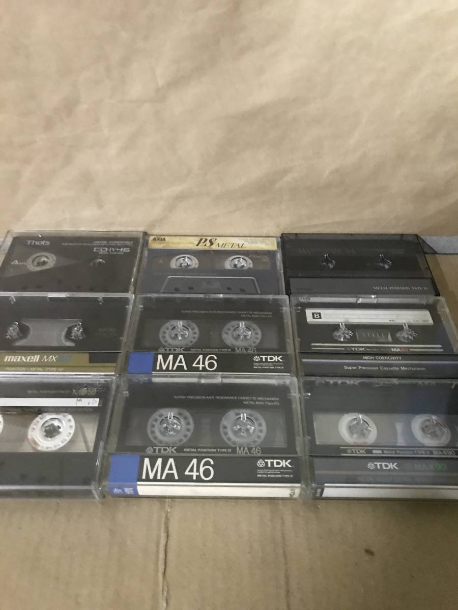 新品】カセットテープ まとめ maxell/AXIA/Victor/TDK 他 お買い得 70