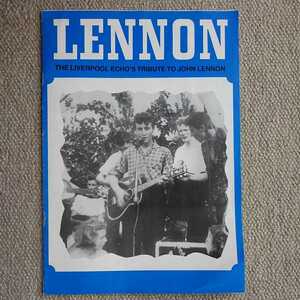 JOHN LENNON THE LIVERPOOL ECHO'S TRIBUTE TO JOHN LENNON 洋書(小冊子)