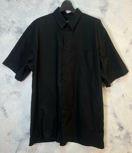 ☆RAF SIMONS ラフシモンズ☆ SHORT SLEEVED BIG FIT SHIRT WITH PRINT [YOUTH REANIMATOR] シャツ ブラック