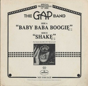 即決(12)BABY BABA BOOGIE/THE GAP BAND *VICTOR ROSADO,US