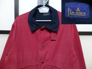  Le Minor reverse side f lease cotton jacket France made / Le Minor coat 