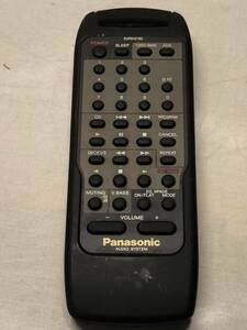 Panasonic EUR642182 オーディオ用リモコン ジャンク扱い