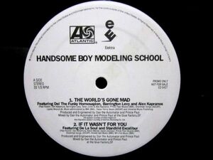 US PROMO ONLY/HANDSOME BOY MODELING SCHOOL - THE FALL COLLECTION FOR THE DISCERNING LISTENER/BARRINGTON LEVY/DE LA SOUL/RZA