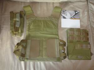 実物！希少！程度良好【Crye Precision LV-MBAV Khaki】MARSOC/特殊部隊