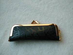  handmade real leather made seal case ( seal inserting ) net pattern type pushed . navy blue 