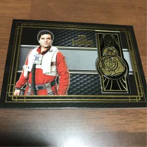 topps スターウォーズ last jedi POE DAMERON メダル /99 BB-8