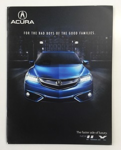 メキシコ仕様ACURA ILX・カタログ