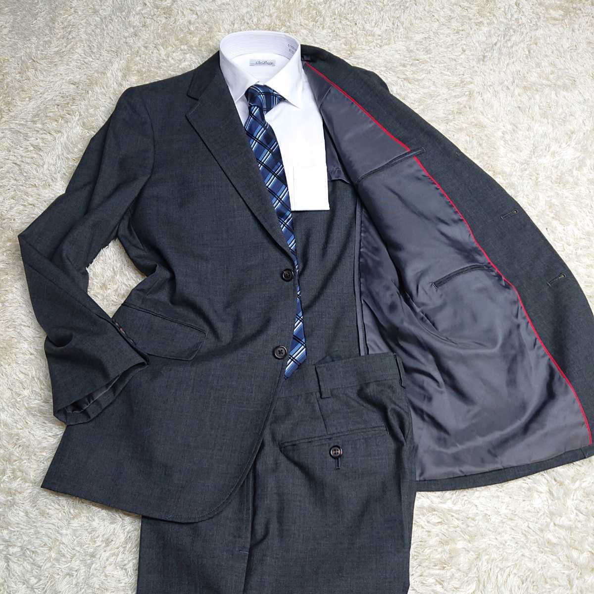 J press オーダー スーツ セットアップ B6 XL グレーストライプ www