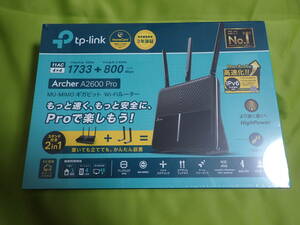 TP-Link Wi-Fiルーター Archer A2600 Pro AC2600 �@◆1733+800Mbps [ac/n/a/g/b] IPv6 v6プラス 6935364053352