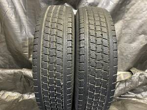 最終価格 深溝 165/80-13 165/80R13 2本セット スタッドレス 中古 トーヨー DELVEX 934