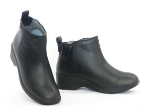 Pansy pansy rain boots 4906 black 24.5cm lady's rain shoes rain step waterproof shoes 