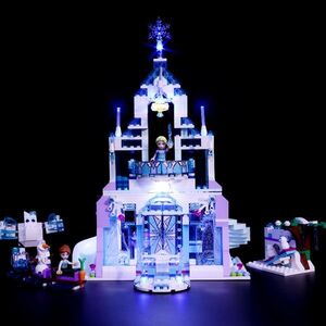 MOC LEGO レゴ ブロック ディズニープリンセス 41148 互換 アナと雪の女王 アイスキャッスル・ファンタジー LED ライト キット DL005