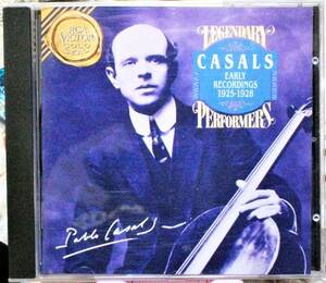 ★極稀CD★カザルス ビクター 戦前初期録音集 '25-28 Pablo Casals Prewar Recordings