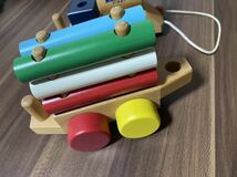 ミキハウス　ファースト　木製　プルトーイ　知育玩具　1歳_画像5