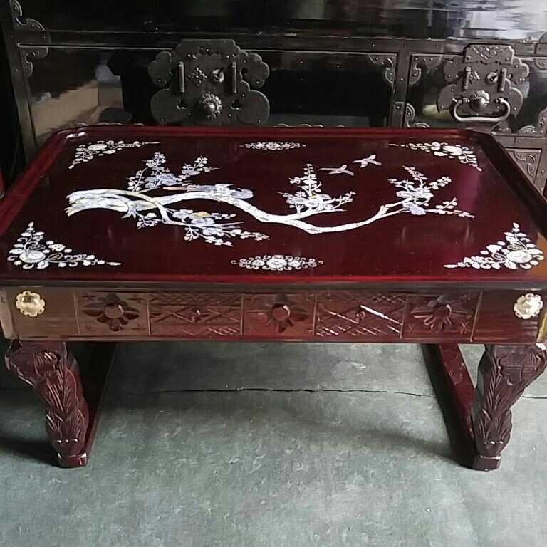 ヤフオク! -「螺鈿 テーブル」の落札相場・落札価格