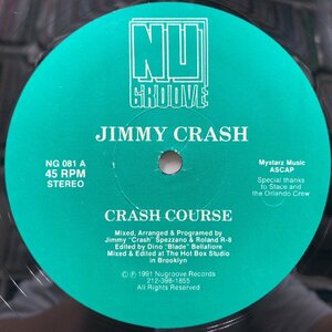 JIMMY CRASH / Crash Course (NG 081) 12inch Vinyl record (アナログ盤・レコード)