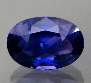 3761【裸石 ルース】パープル/ブルーサファイア 1.76ct 美しい青紫 スリランカ産 : 瑞浪鉱物展示館【送料無料】