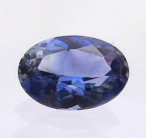 3752【上級品 レアストーン ルース】ベニトアイト 0.37ct 帯紫青 カリフォルニア産 : 瑞浪鉱物展示館【送料無料】