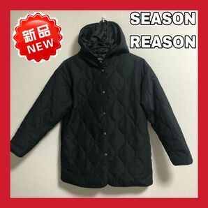 【今季新作】SEASON REASON ウェーブキルトジャケット Mサイズ［24時間以内発送］