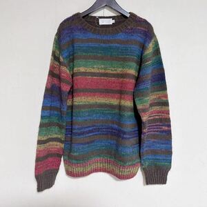 4-33 未使用 ソリア soglia クルーネック ニット アーティスト セーター artist sweater 日本製 定価21,780円