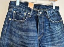 4-10 未使用 Levi's リーバイス 501 オリジナル レギュラー ストレート 00501-1485 W29 復刻 コーン デニム ジーンズ パンツ ボタンフライ_画像3